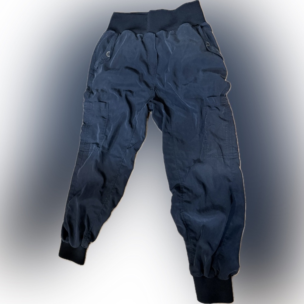 Anthropologie Maeve Cicerone Jogger Black Pant Cargo Lyocell